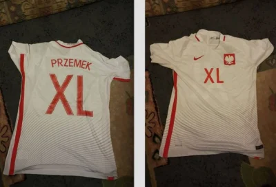 josedra52 - One football shirt, yes please my friend, Przemek 11, number XL size 
#a...
