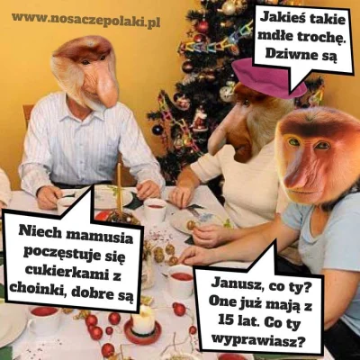 nosaczepolaki - #heheszki #humorobrazkowy #polak #nosacz #swieta #nosaczsundajski