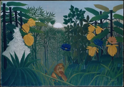 takie-inne-uczucie - @karmajkel-nowak: Henri Rousseau - The Repast of the Lion
