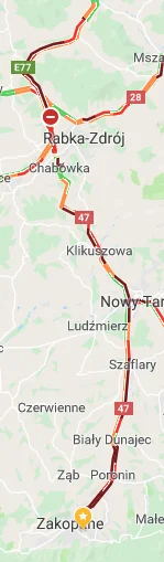 MlLF - Nawet dwie i pół godziny. Tyle obecnie zajmuje kierowcom pokonanie 25 kilometr...