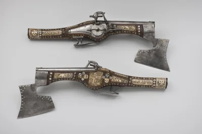 myrmekochoria - Toporki z pistoletami na zamki kołowe, Niemcy 1620.

Muzeum

#smo...
