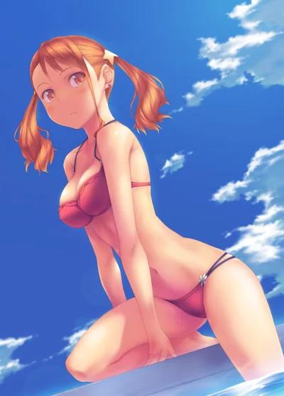 Onii-chan-san_Senpai - #randomanimeshit #anohana #narukoanjou #swimsuit