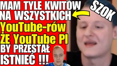 SzotyTv - @SzotyTv: GURAL GROZI WSZYSTKIM YOUTUBEROM!!! -MAM NA WAS KWITY ŻE YouTube ...