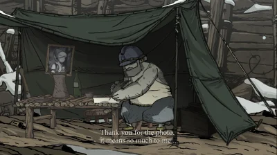 d.....k - #gry #valianthearts 

Świetna gra o wojnie. Mechaniką to typowa przygodów...