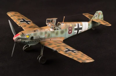 Patatajec - Hej Mirki, właśnie skończyłem kolejny projekt, Messerschmitt Bf 109E-7/Tr...