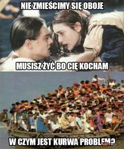 R.....e - #titanic #humorobrazkowy #imigranci