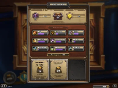 Lewo - Wymiana 80 za 80. Ja drugi.
#hearthstone #hearthstone80gold