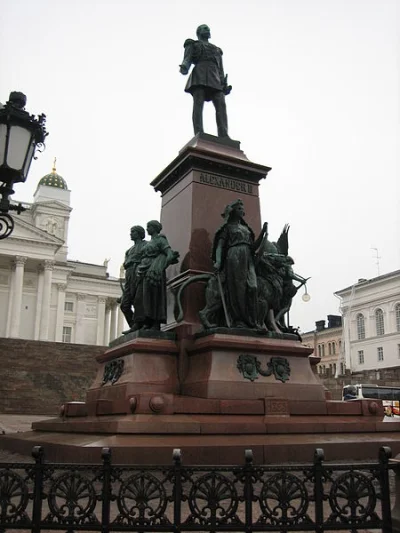 johanlaidoner - Pomnik Cara Rosji w samym centrum Helsinek- stolicy Finlandii: