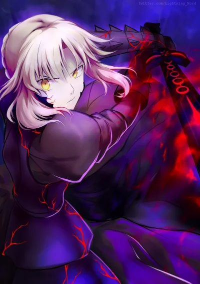 LlamaRzr - #randomanimeshit #fate #fatestaynight #saber #saberalter #artoriapendragon...