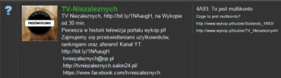 Songbird - @TV-Niezaleznych: Pierwszy ormowiec wykopu wita i pozdrawia ( ͡° ͜ʖ ͡°)