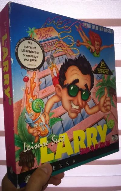 N.....K - Leisure Suit Larry 6: Shape Up or Slip Out!, 1993, Sierra

#bigbox #stare...