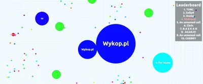 Mientaa - Internet padł na 4 miejscu
#agario