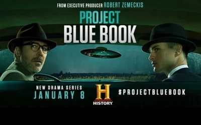 mrChivas - "H" History wypuściło fajny serial w klimatach UFO tytuł: "Project Blue Bo...