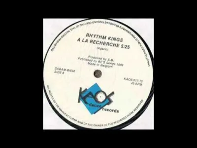 bscoop - Rhythm Kings - A La Recherche Du Temps Perdue [Belgia, 1989]
#newbeat #hard...