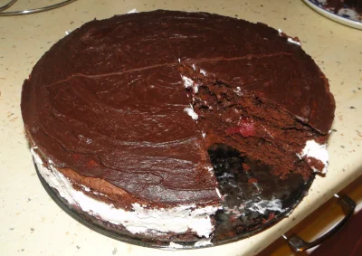 nokash - #gotujzbiedronka #foodporn Zrobiłem dziś ciasto dla mojej #rozowepasek. Jest...