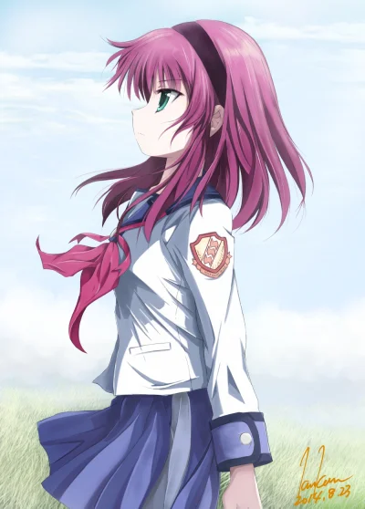 kedzior1916 - #randomanimeshit #angelbeats #yurinakamura #yurippe #kemkem