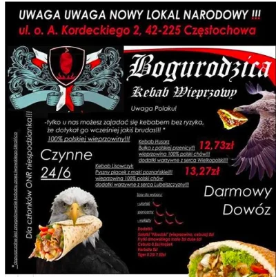 czestochowachowa - Kebab Bogurodzica w Częstochowie. Przedziwny żart?

http://czest...