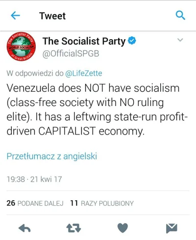 januszzkrakowa - Według lewicy to nie jest prawdziwy socjalizm...