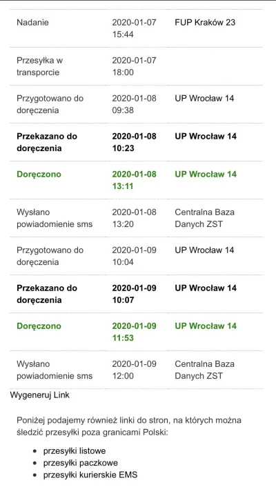 fioletowoniebieskipasek - Jak to #pocztapolska dostarcza dwukrotnie tą samą przesyłkę...