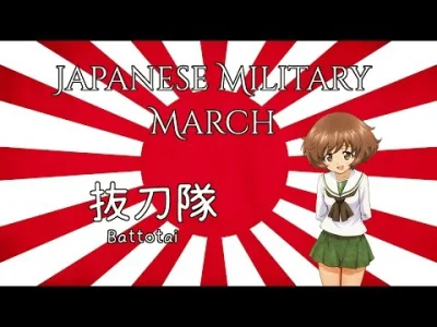 CulturalEnrichmentIsNotNice - Japoński marsz wojskowy Battōtai (拔刀隊) w rockowej aranż...
