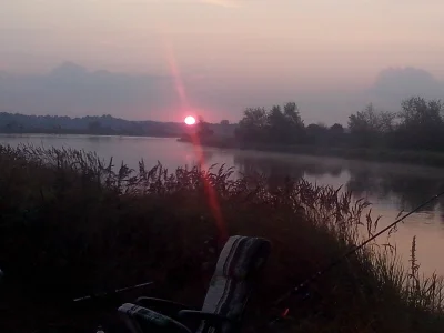 k.....4 - Super widok z samego rana. Nocka na rybach i piękny wschód słońca w niedzie...