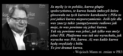 o.....y - Mocna słowa Wojciecha Manna na temat #dobrazmiana w Trójce...

#trojka #p...