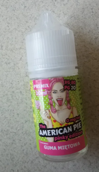 PLChauffeur - Dostałem próbkę American Pie "Guma Miętowa", producent Tobacco Laborato...