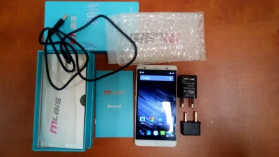 Burencjusz - #sprzedam smartfon/ phablet Mlais m7 biały #android Używany miesiąc. 750...