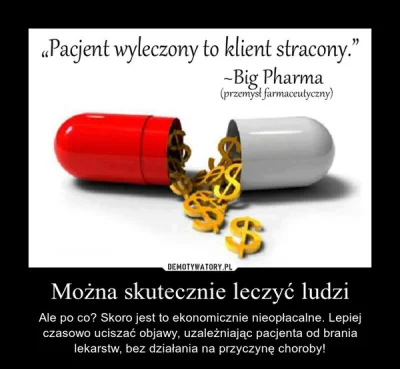 Quasarian - farmaceuci niech się kształcą w korporacjach farmaceutycznych, tak jak i ...