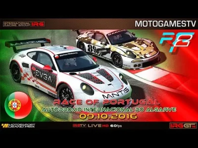 IRG-WORLD - Zapraszamy na transmisję z XII rundy sezonu IRG GT'16 na torze Portimao w...