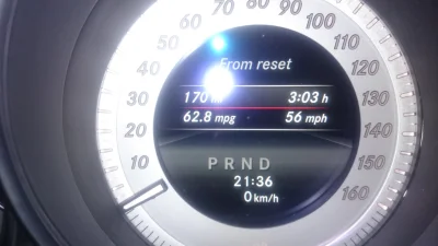 b.....a - @Robstar: normalnie robie okolo 40mpg w miescie. Ale jak jechalem ostatnio ...