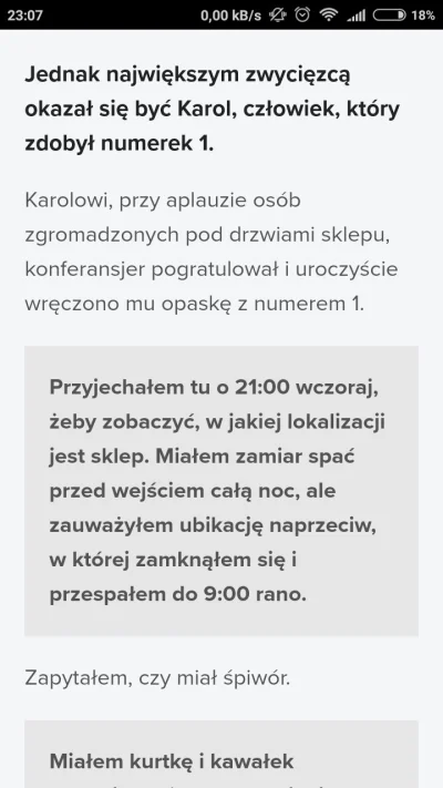krzy_siek - #xiaomi Otwarcie salonu w Krakowie... Gość spał w kiblu