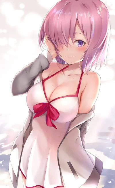 j.....n - #randomanimeshit #fate #fategrandorder #shielder #swimsuit # @Evil_Anon @ki...