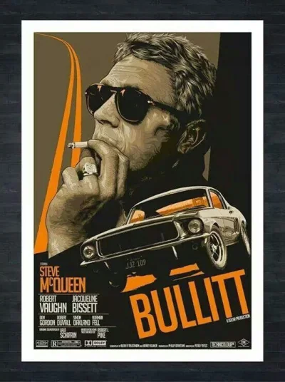 aleosohozi - Bullitt
#plakatyfilmowe #bullitt