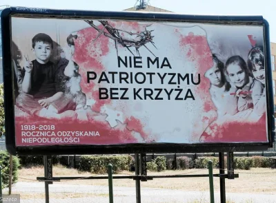 pk347 - Billboard: "Nie ma patriotyzmu bez krzyża" #bekazkatoli (－‸ლ)
A Czesi o tym ...