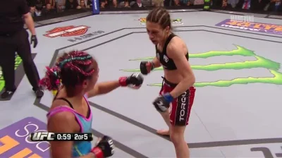 sw-dm - Mamy to! Polska zawodniczka Joanna Jedrzejczyk mistrzynia UFC w wadze slomkow...