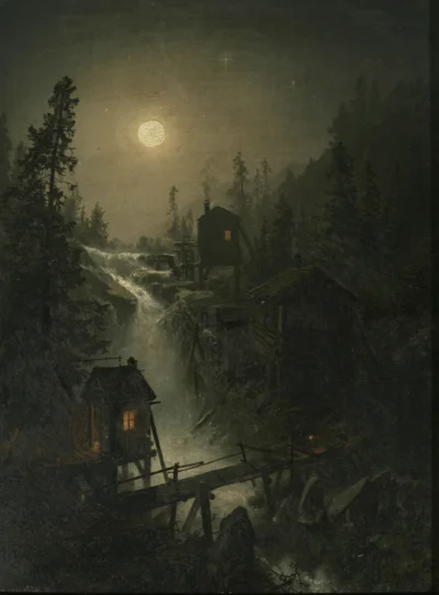 pokrakon - #malarstwo #sztuka #obrazy
Herman Herzog (1832-1932)
A mining town by mo...