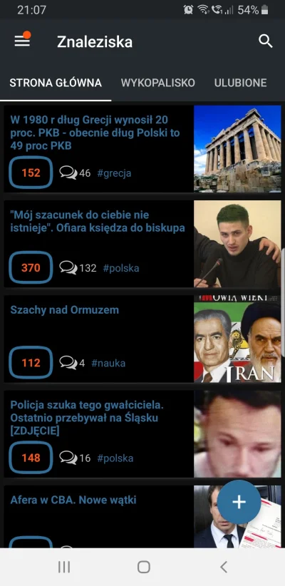 wyciu91 - Czy można prosić moderację o poprawę wyświetlania menu Androida w trybie no...