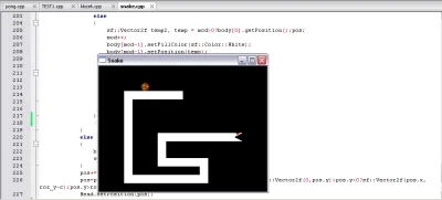 Pitzonik - Zakodziłem snake'a w SFML'u. Nie da się w nim przegrać (tzn zjeść samego s...