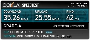 surma - To jest właśnie internet LTE Cyfrowego Polsatu, i tak przez całą dobę, bez pr...