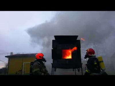 starnak - @Analityk: Wsteczny ciąg płomieni, backdraft - szkolenie CFBT przy OSP KSRG...