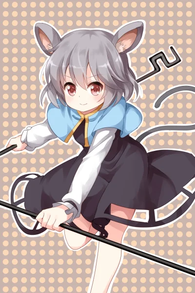 LlamaRzr - #randomanimeshit #touhou #nazrin #kemonomimi #nezumimi #redeyesalert
@Fuz...