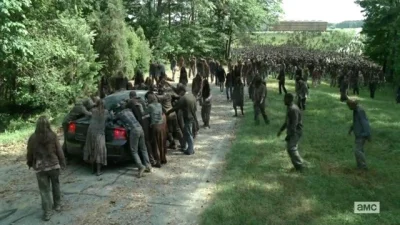 orkako - B - Typową drogę podczas zombi apokalipsy (walking dead)