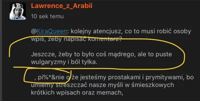 noitakto - @KiraQueen: @LawrencezArabii: nie ładnie panowie.