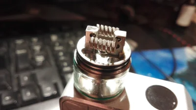 vgf_ - #epapieros #coilporn
staggered fused clapton, rdzenie 2x0.3, owijka 0.16, ID ...