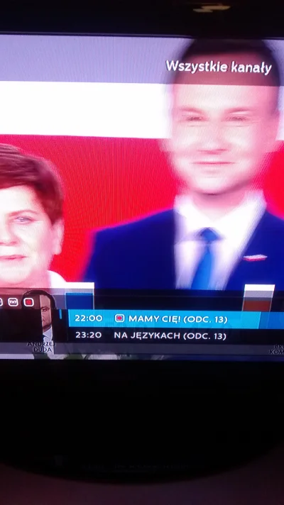 asema - #wybory #heheszki 

Przecież to ściema jest, Duda nie wygrał. EPG pokazuje,...