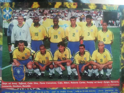 S.....t - Brazylia z 1998 roku. Plusujmy Brazylię z 1998 roku.

#mecz #mundial