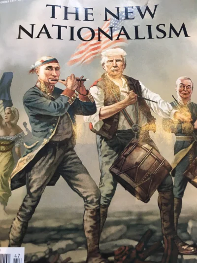 JanLaguna - Nowa okładka tygodnika The Economist.
#trump #polityka #heheszki #putin ...