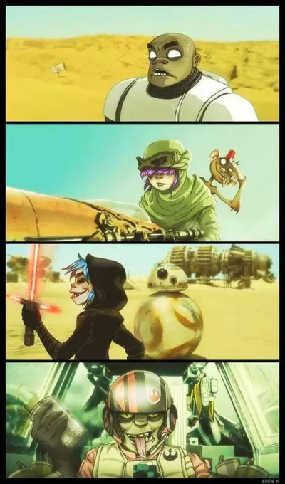 mroz3 - świetne :D



#heheszki #humorobrazkowy #starwars #gorillaz