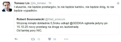 k1fl0w - I słusznie, nie będzie przetargów, to nie będzie kantów, nie będzie dróg, to...